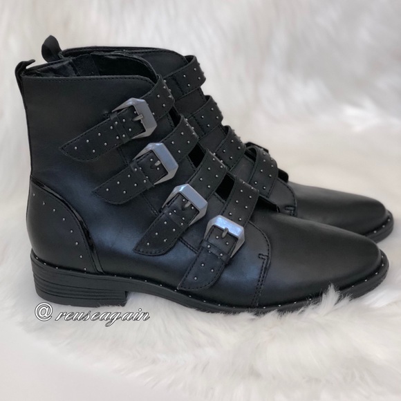 Steve Madden Buckle Pursue Boots NWOB - Picture 3 of 8